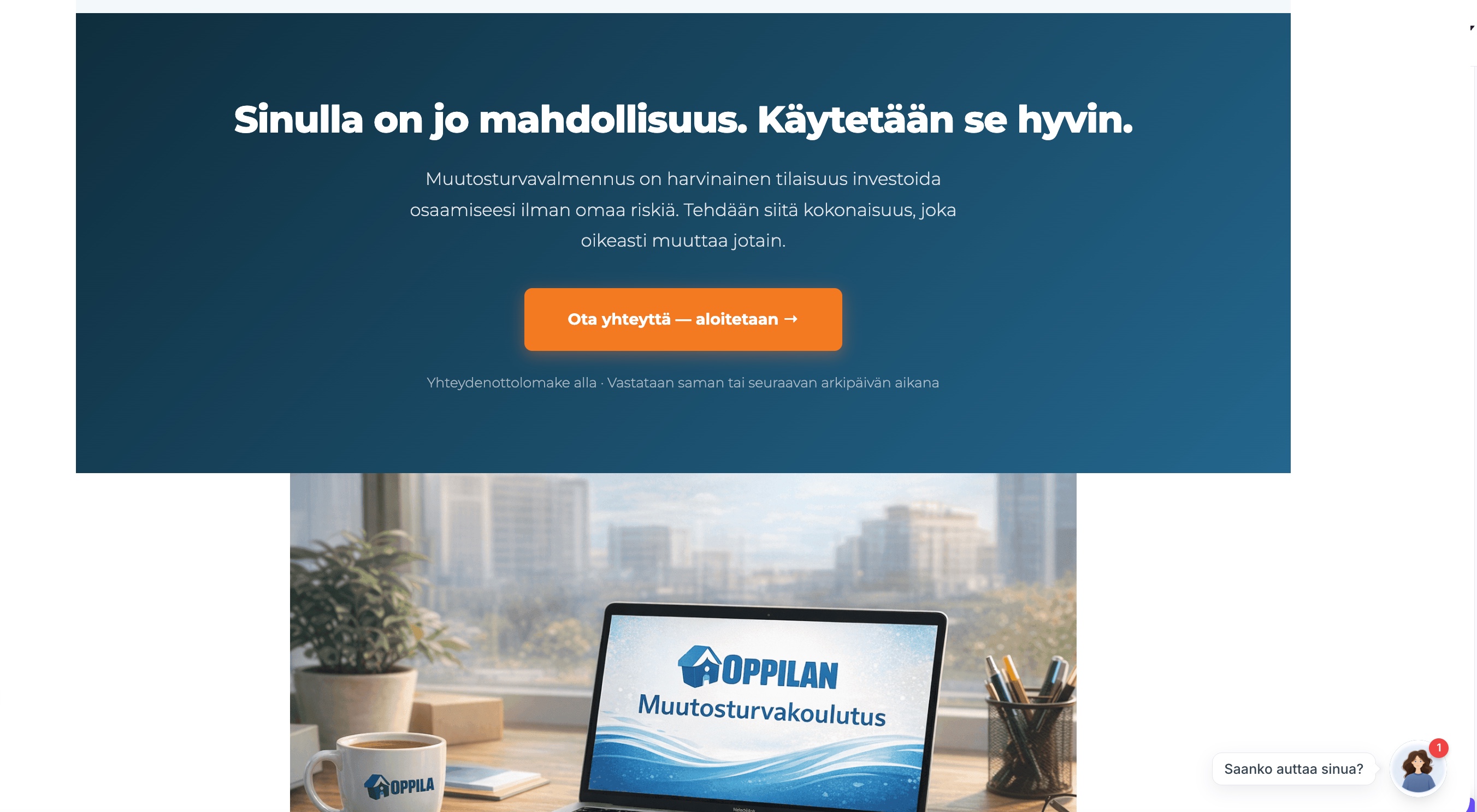 Muutosturvavalmennus - Oppila