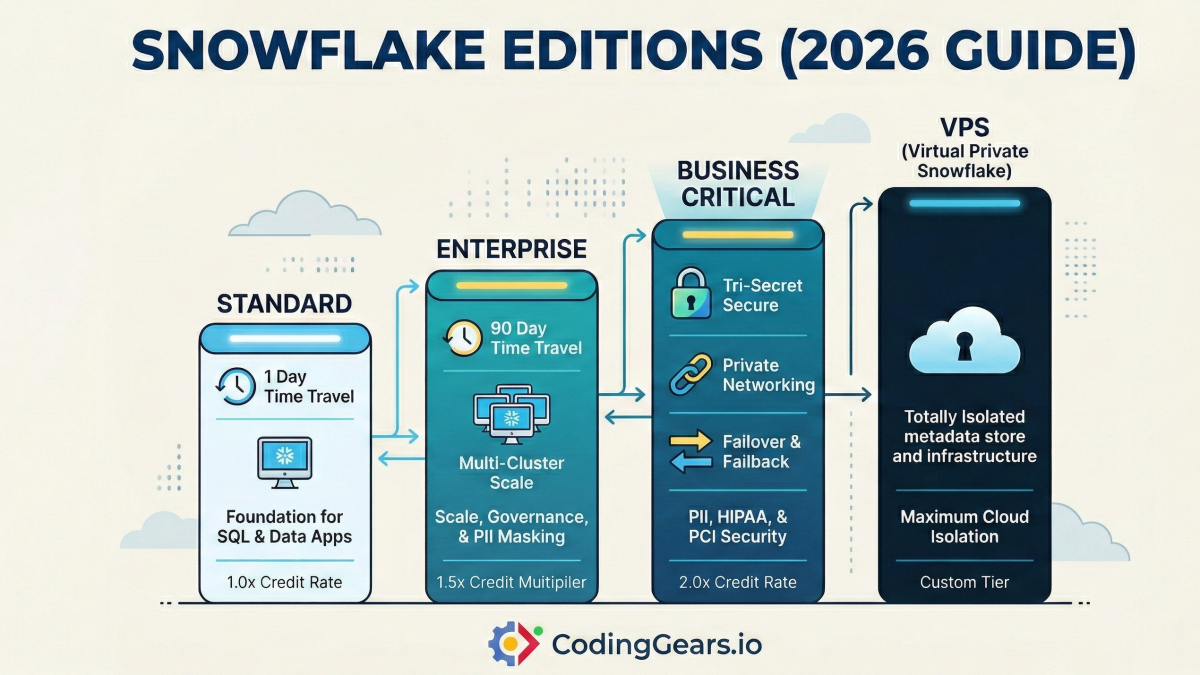 Snowflake Editions Explained: The Complete 2026 Guide