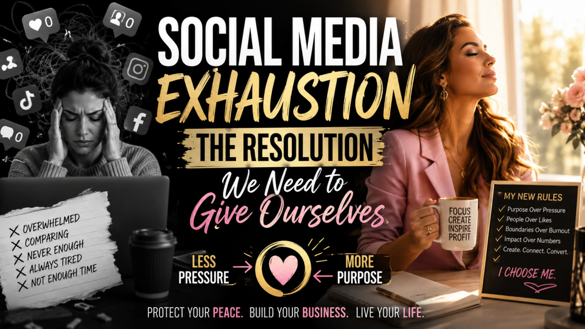 Social Media Exhaustion: The Resolution We Need to Give Ourselves
