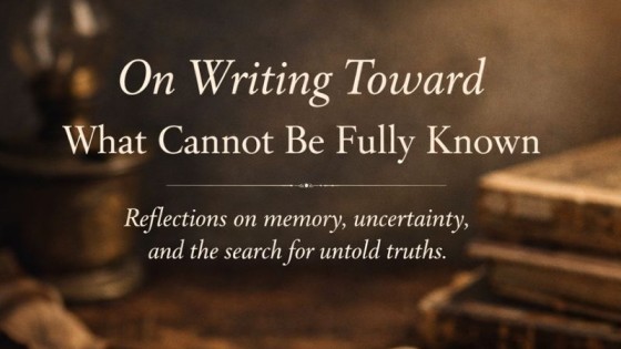 On Writing Toward What Cannot Be Fully Known