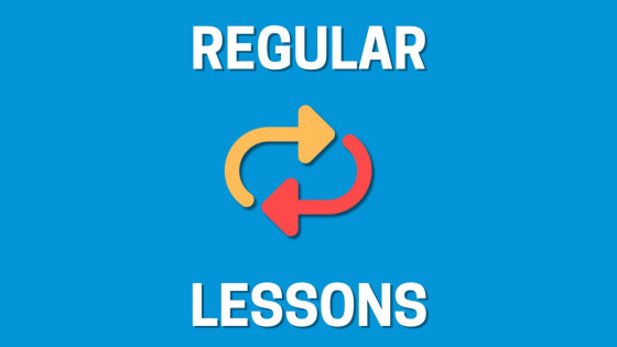 Regular Lessons