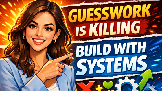 Building With Systems: Why Guesswork Is Killing Your Business (And What to Do Instead)