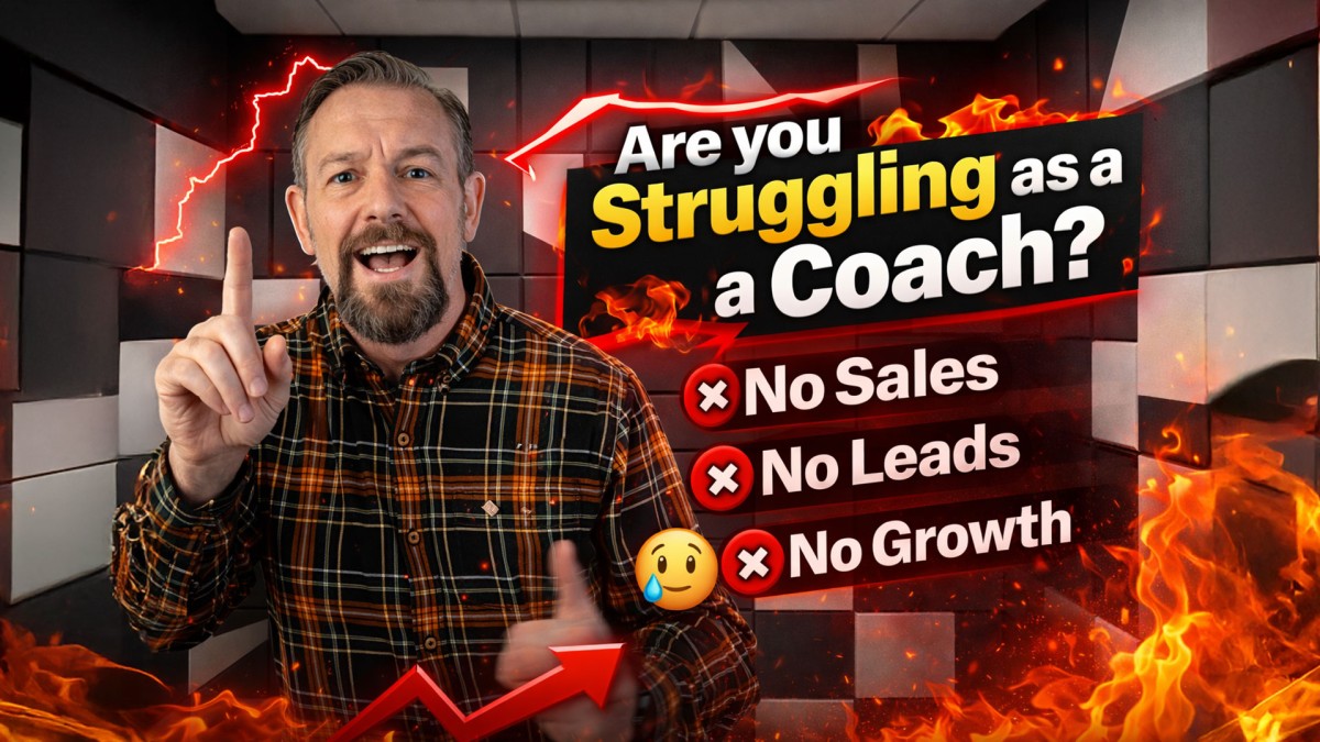 Are You a Coach With No Sales, No Leads, and No Growth?