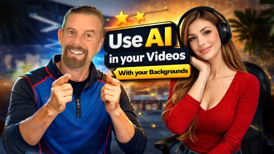 AI Video Cut Transitions Using a Real Background (Clean Workflow)