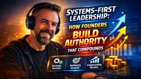 Systems-First Leadership: How Founders Build Authority That Compounds