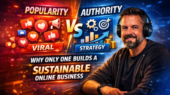 Authority vs Popularity: Why Only One Builds a Sustainable Online Business