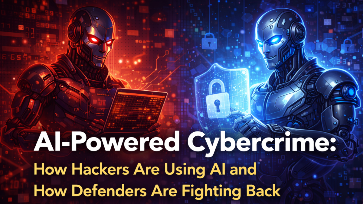 AI-Powered Cybercrime: How Hackers Are Using AI and How Defenders Are Fighting Back