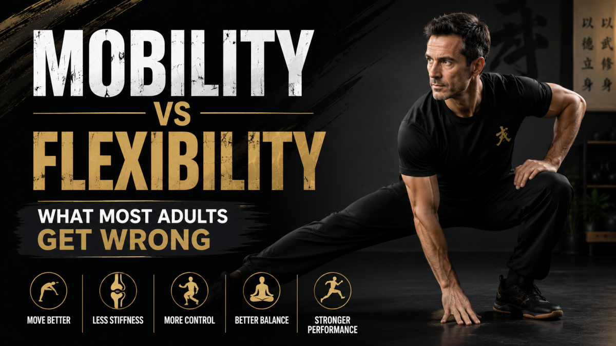 Mobility vs Flexibility: What Most Adults Get Wrong