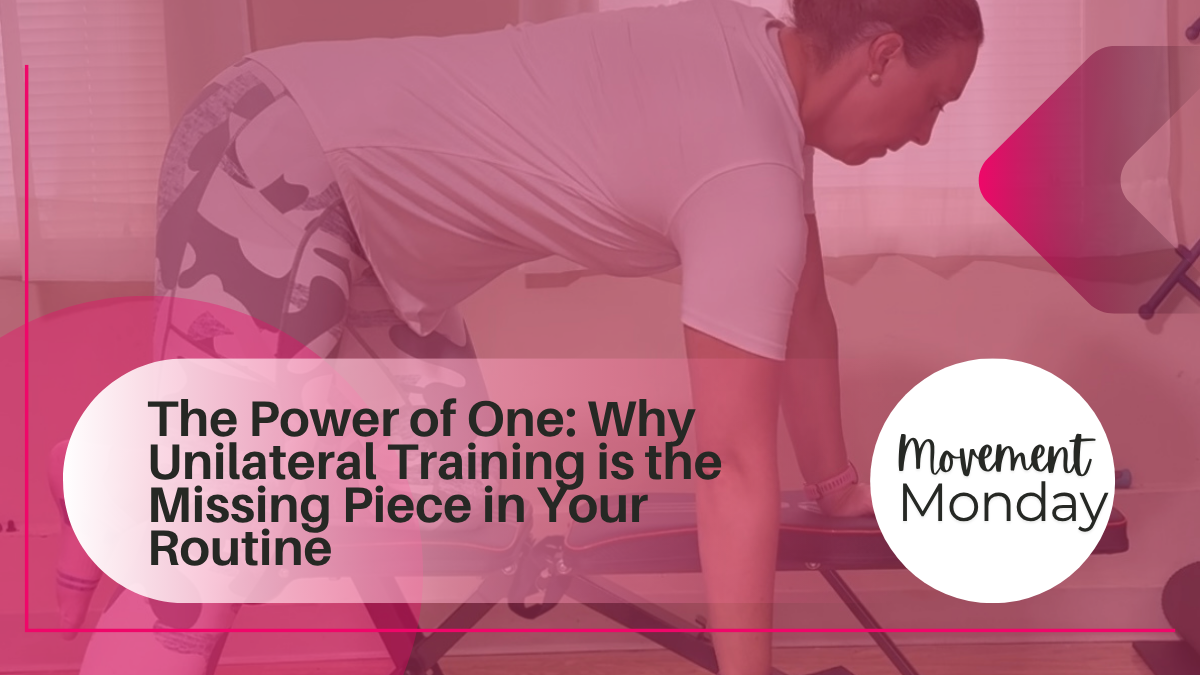 The Power of One: Why Unilateral Training is the Missing Piece in Your Routine