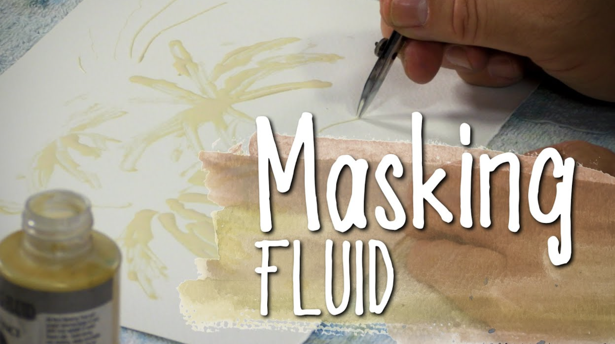 Masking Fluid: How to Apply it and Use it in Your Watercolors