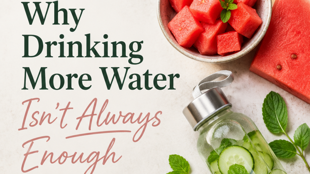 Why Hot Weather Can Make You Feel Worse (Even When You're Drinking Water)