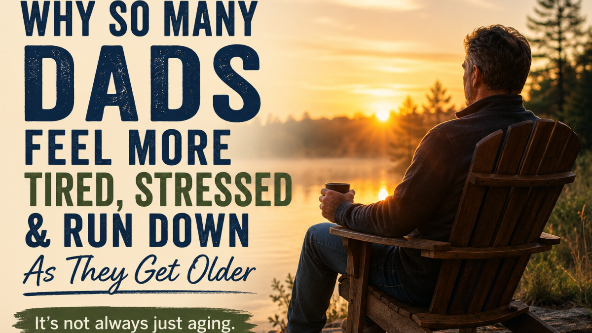 Why So Many Dads Feel More Tired, Stressed, and Run Down As They Get Older