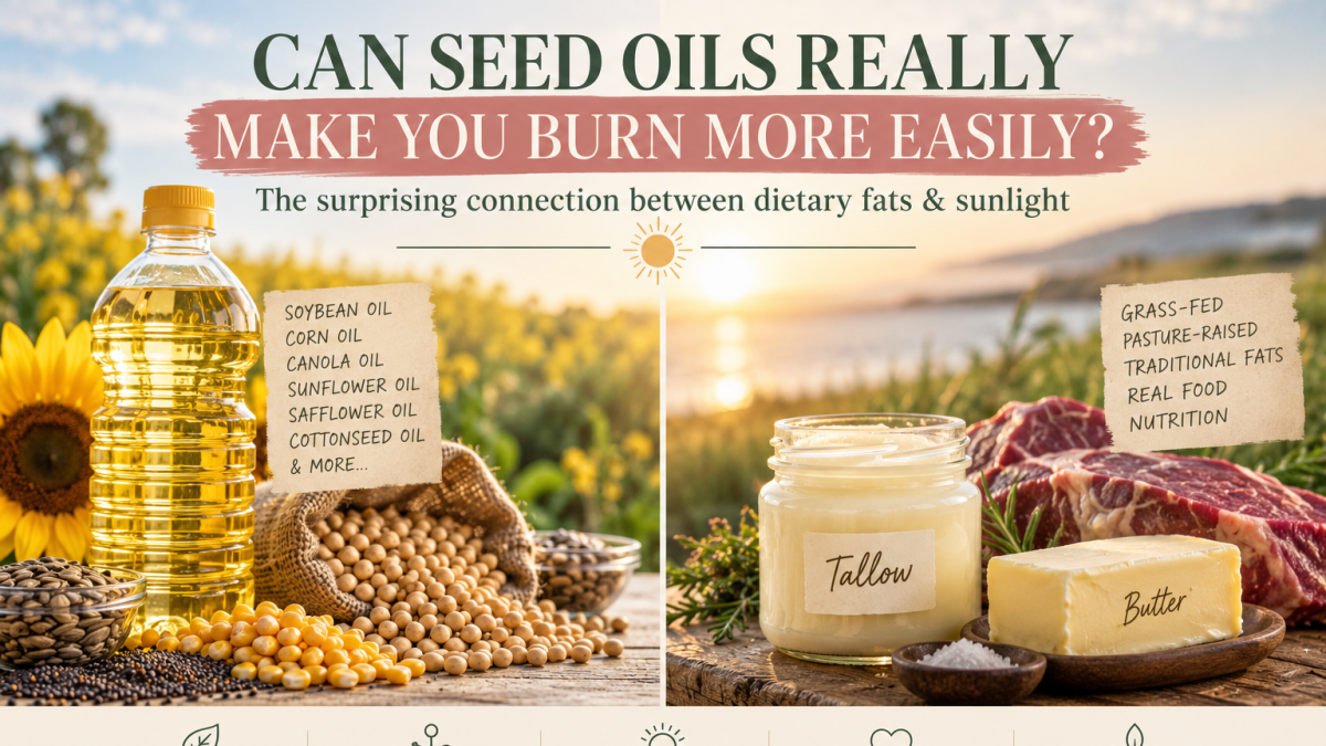Can Seed Oils Make You Sunburn More Easily? | Dr. Beata