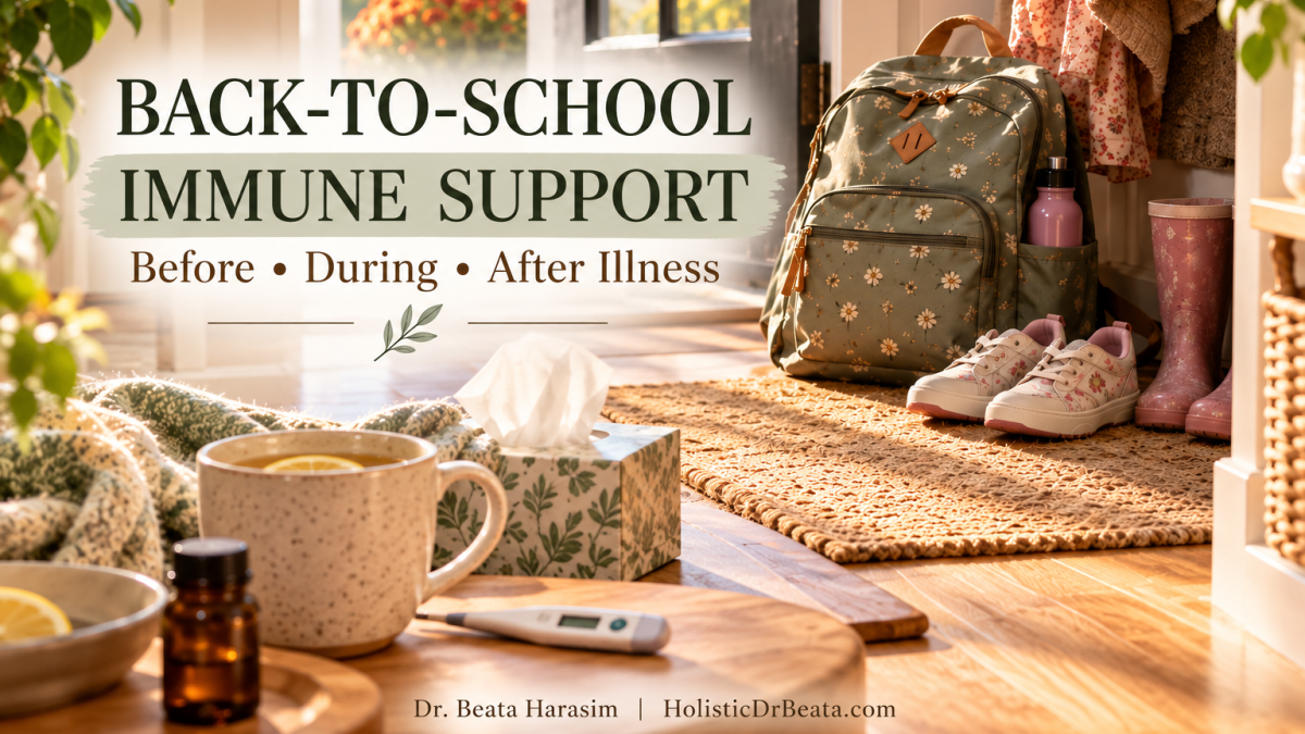 Back-to-School Immune Support: What to Do Before, During and After Illness | Dr. Beata