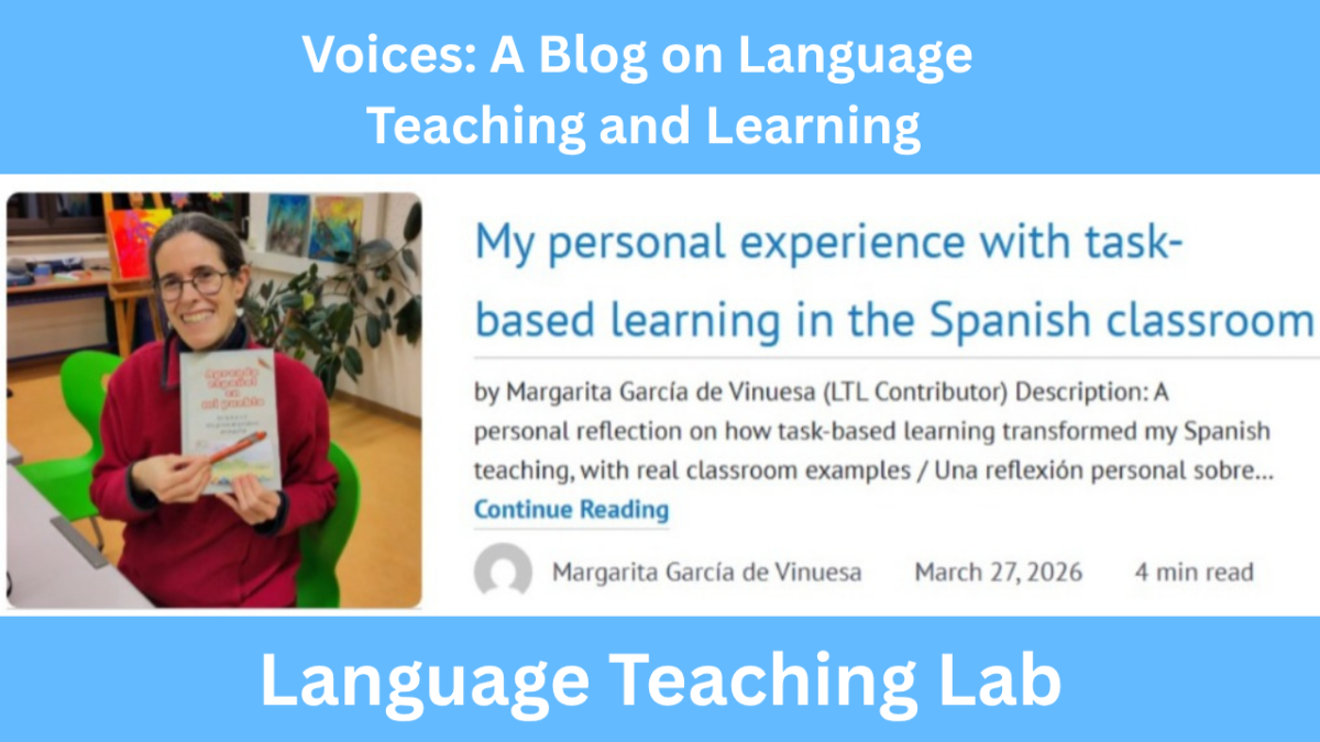 🌍 Colaboración mensual en Language Teaching Lab: un nuevo espacio para compartir