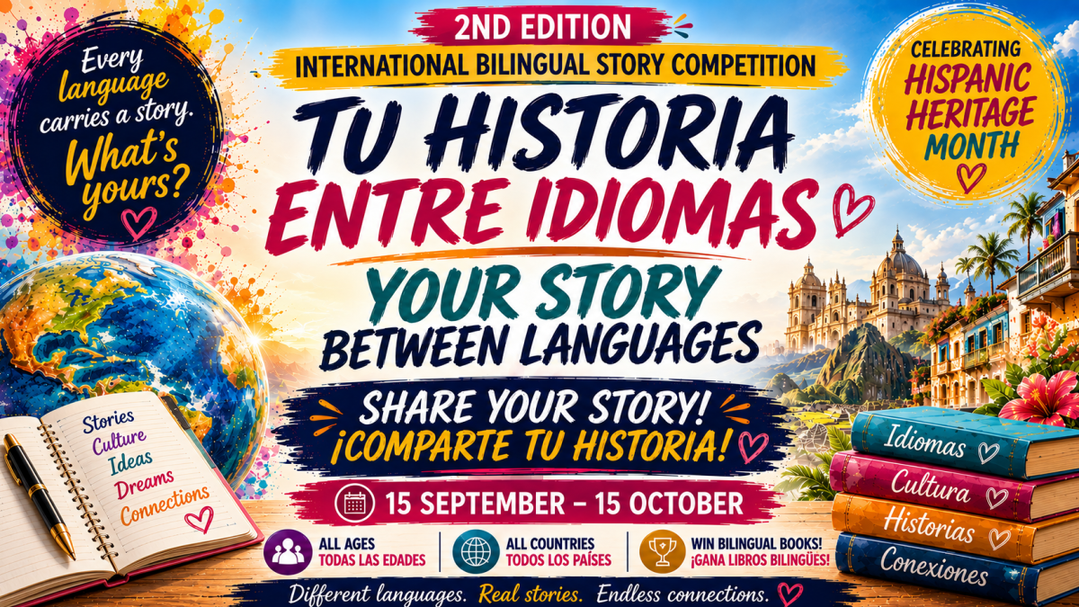 ✨ Concurso Internacional: Tu historia entre idiomas. Segunda Edición