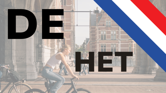 Dutch articles "de" and "het"