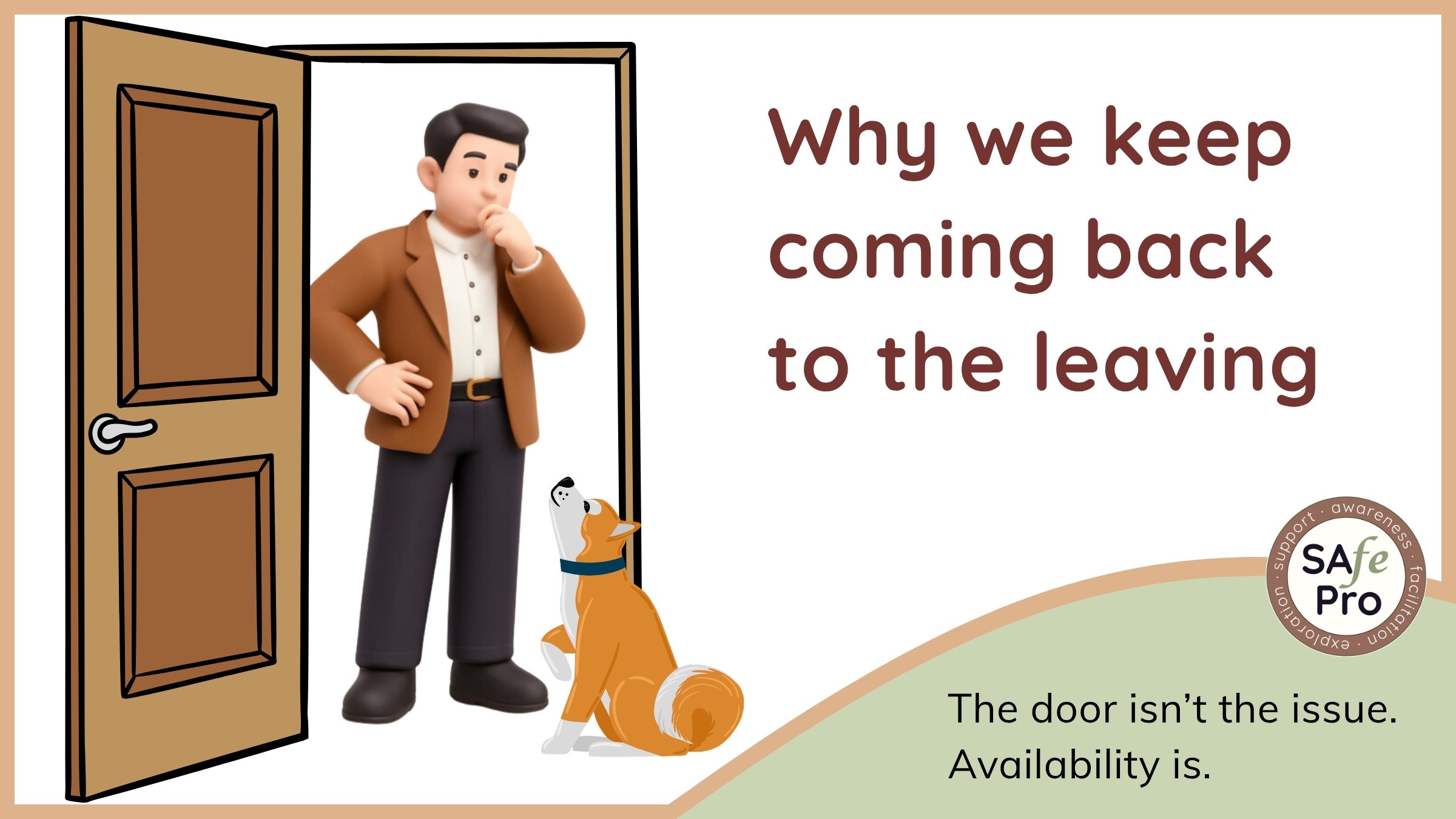 Why we keep coming back to the leaving