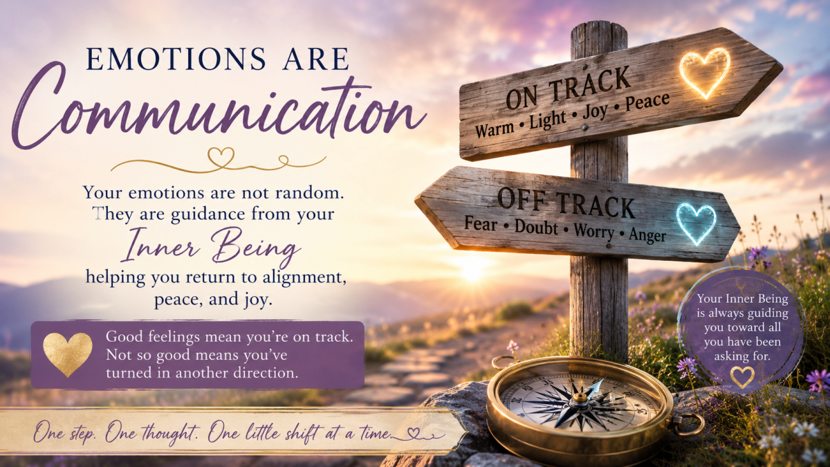 Emotions Are Communication: Learning to Trust Your Emotional Guidance
