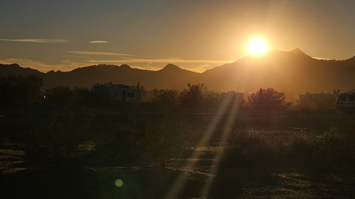 I lit the fire yesterday...