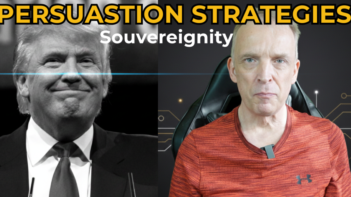 DONALD TRUMP - PERSUASION IS NOT PERFORMANCE