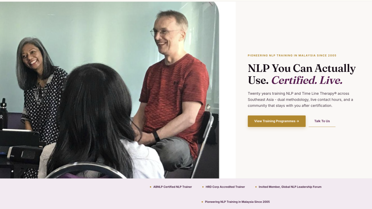 New Website at Asia Mind Dynamics