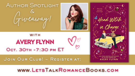 VIRTUAL EVENT: Author Spotlight & Giveaway with Avery Flynn!