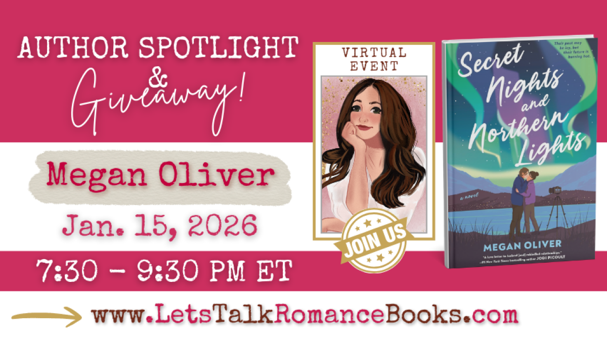 VIRTUAL EVENT: Author Spotlight & Giveaway with Megan Oliver!