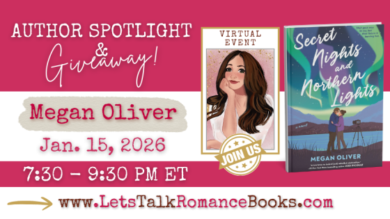 VIRTUAL EVENT: Author Spotlight & Giveaway with Megan Oliver!