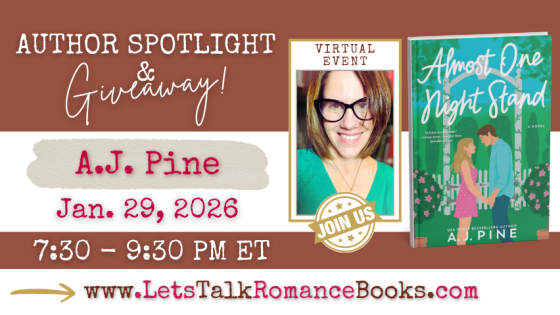 VIRTUAL EVENT: Author Spotlight & Giveaway with A. J. Pine!