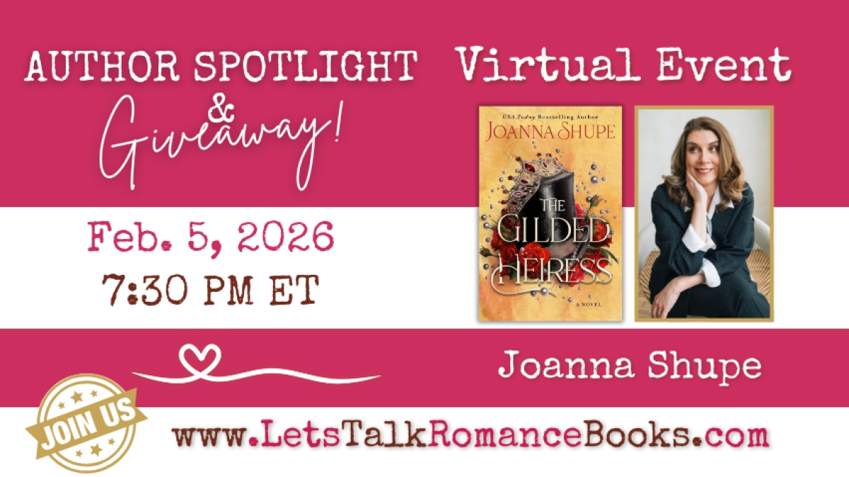 VIRTUAL EVENT: Author Spotlight & Giveaway with Joanna Shupe