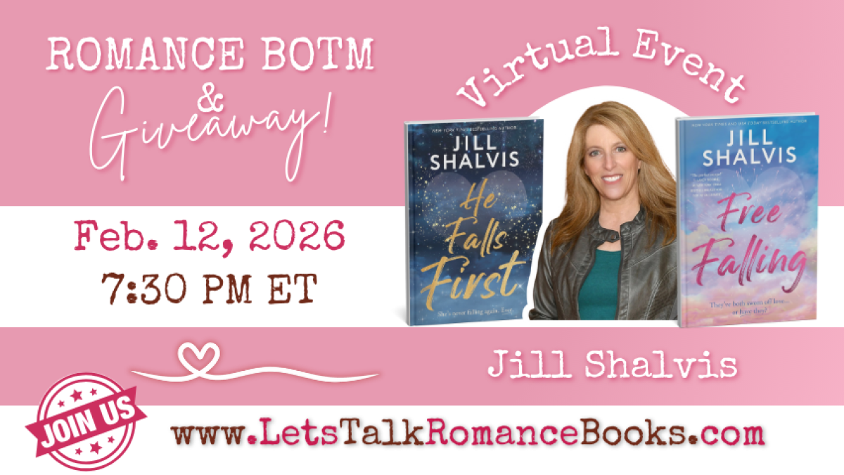 VIRTUAL EVENT: Romance BOTM & Giveaway with Jill Shalvis