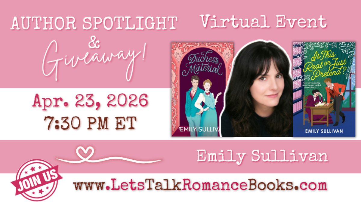 VIRTUAL EVENT: Author Spotlight & Giveaway with Emily Sullivan!