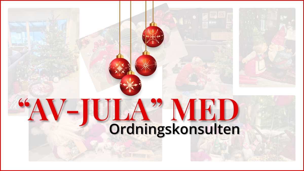 AV-JULA MED ORDNINGSKONSULTEN