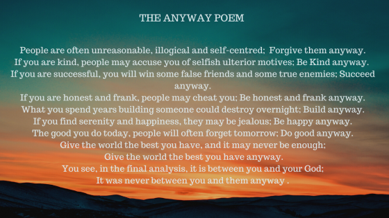 The Anyway Poem
