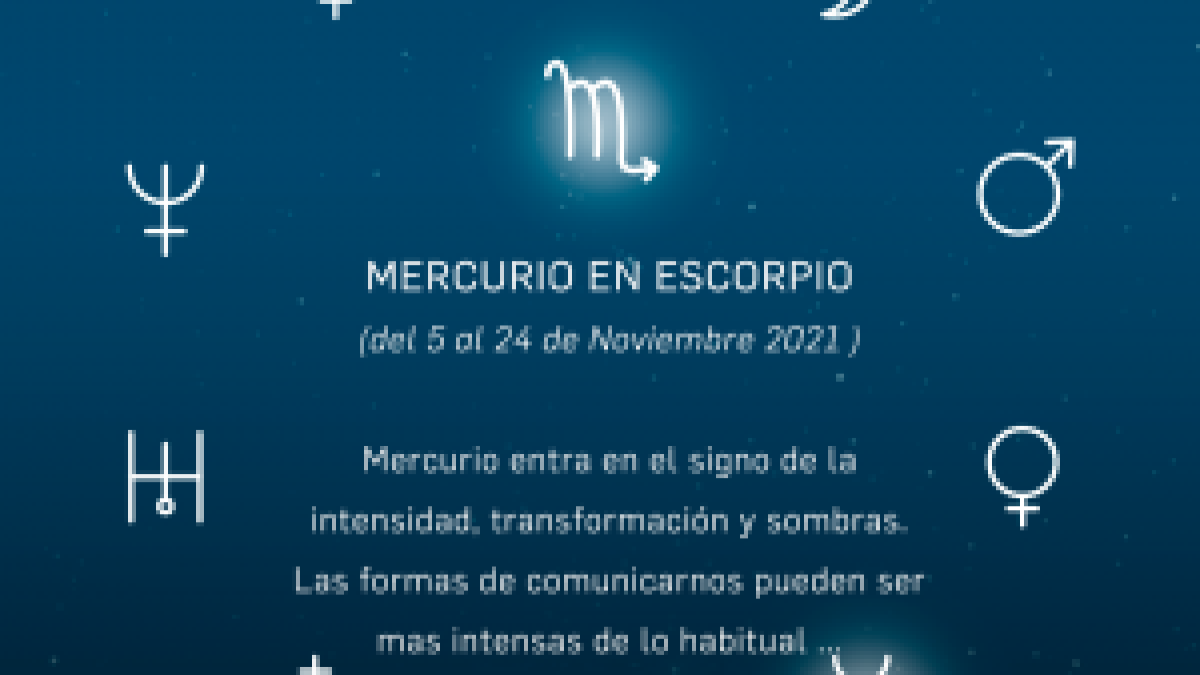 MERCURIO EN ESCORPIO