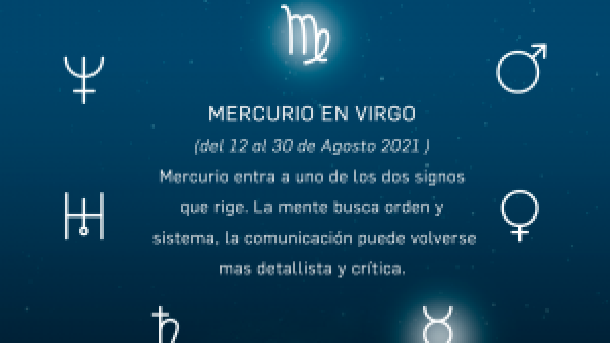 MERCURIO EN VIRGO