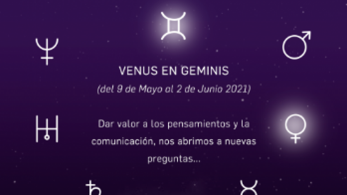 VENUS EN GEMINIS