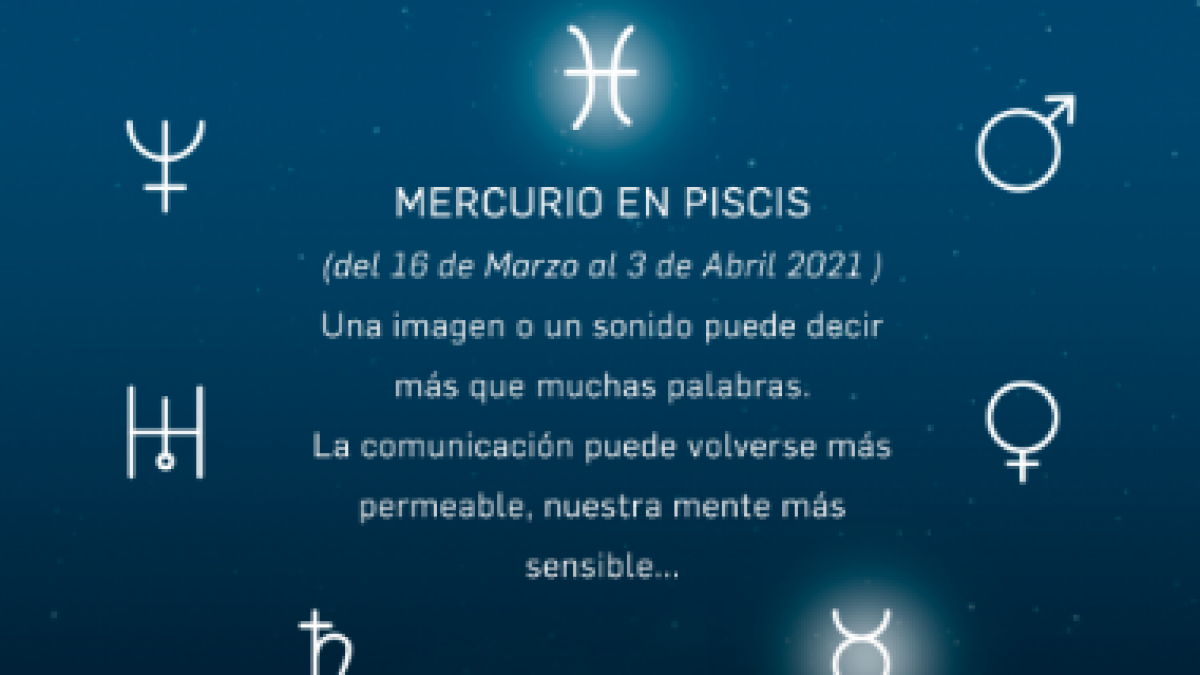 MERCURIO EN PISCIS