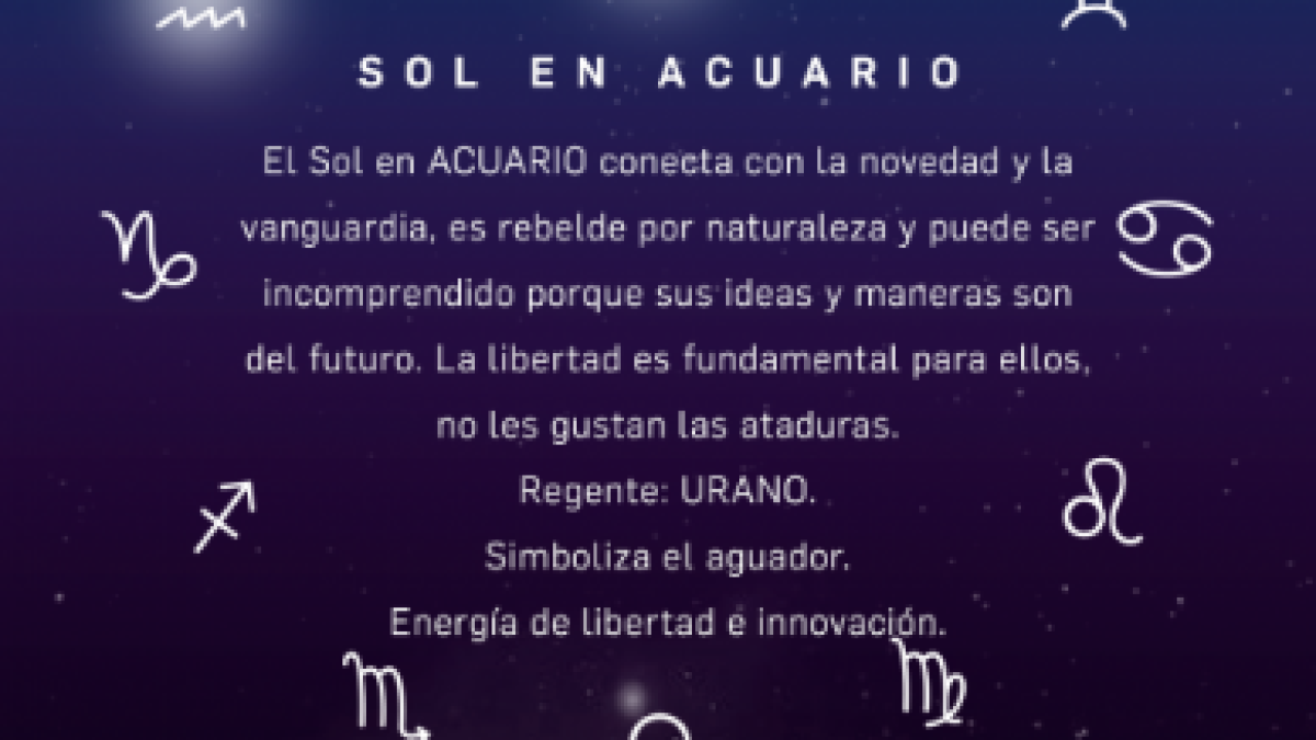SOL EN ACUARIO