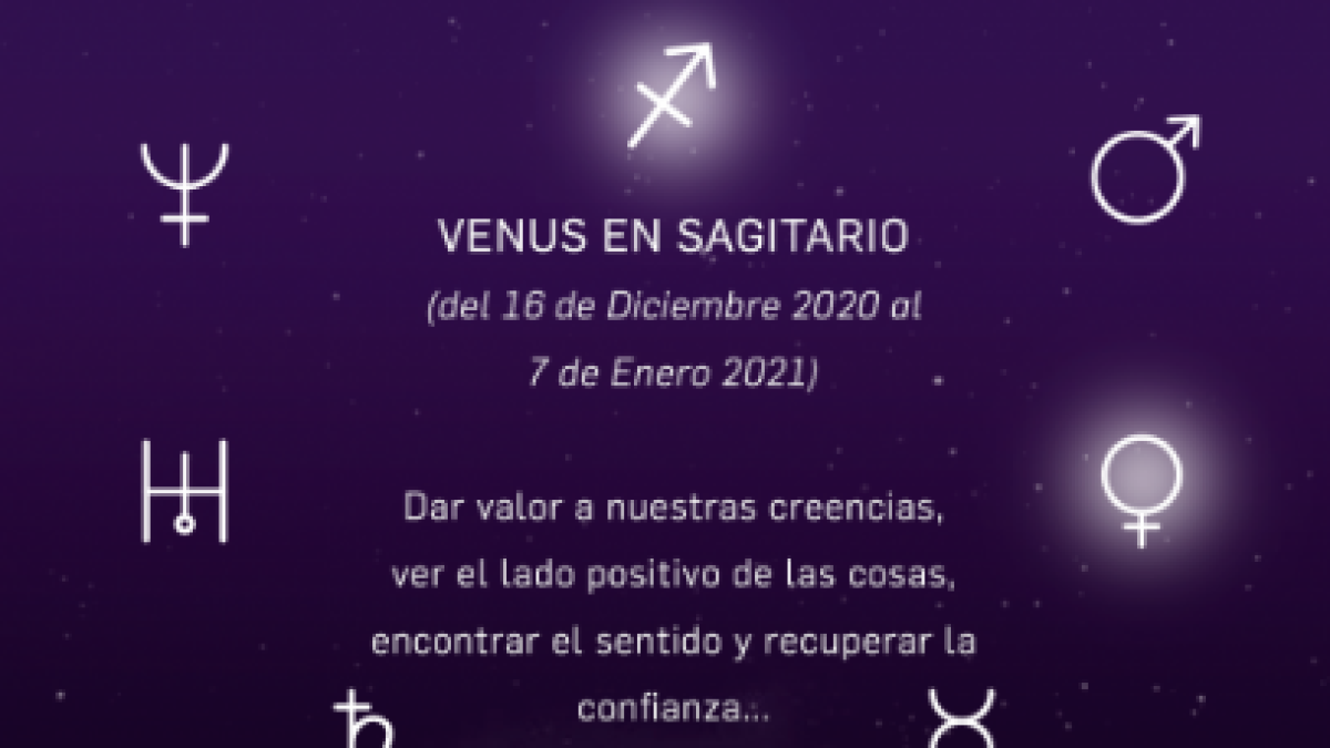 VENUS EN SAGITARIO