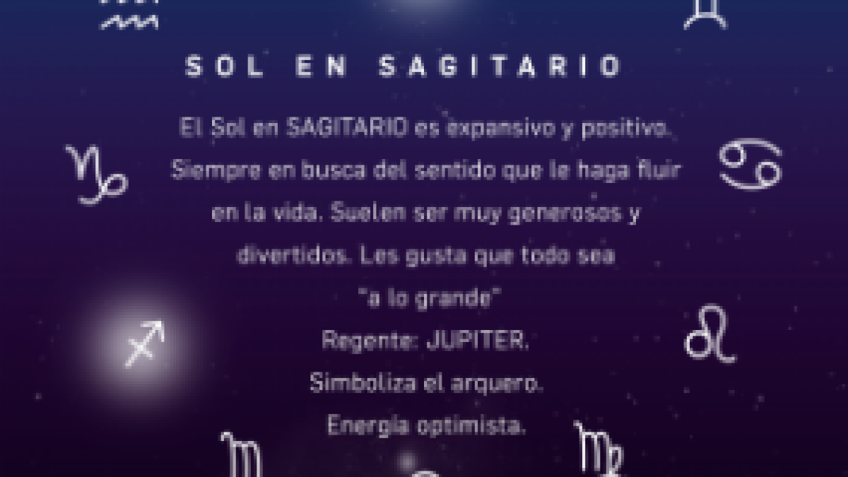 SOL EN SAGITARIO