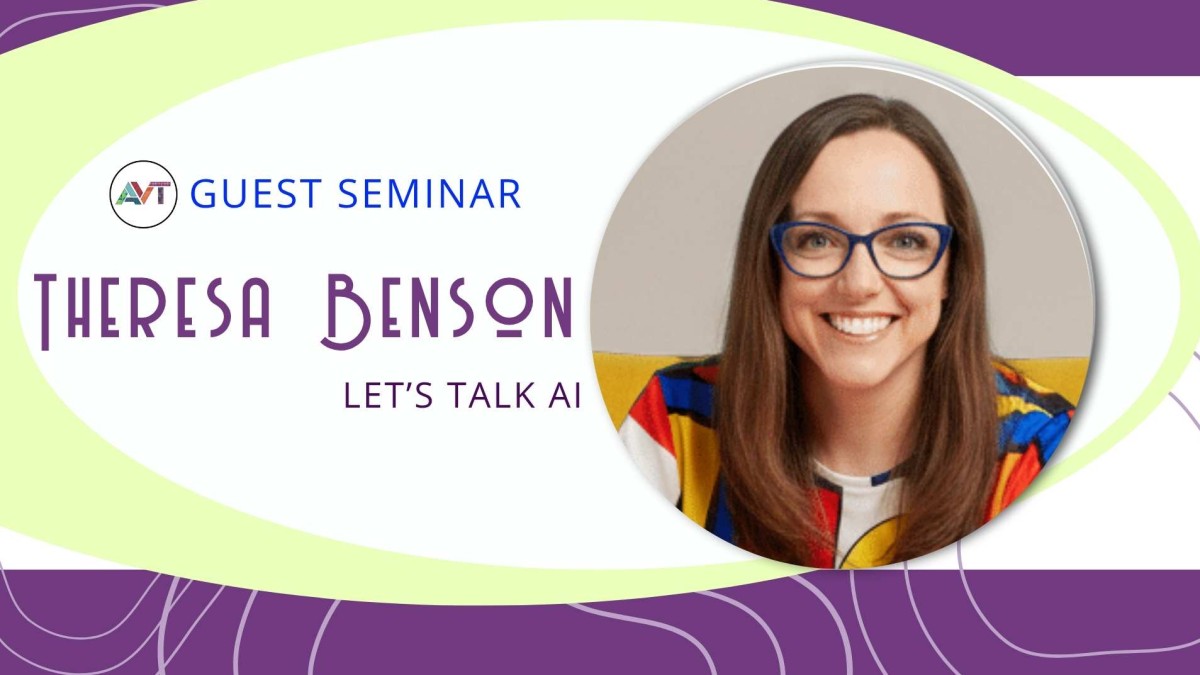 A Clear, Calm Voice in a Very Noisy AI Conversation: Meet Theresa Bensen