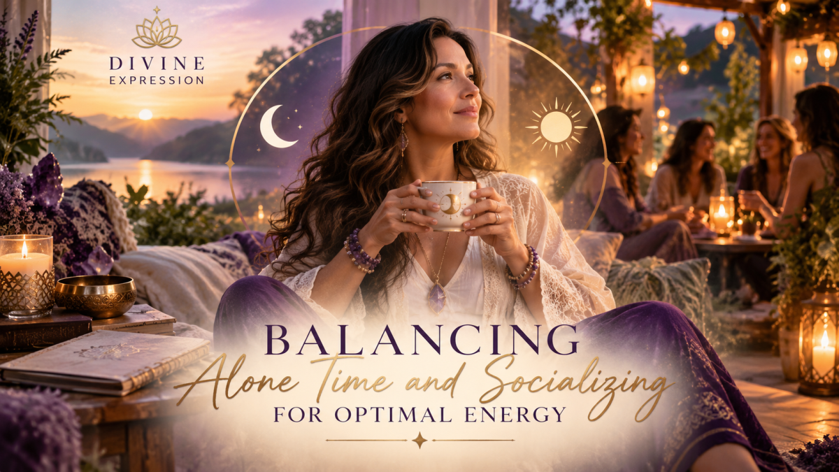 Balancing Alone Time and Socializing for Optimal Energy