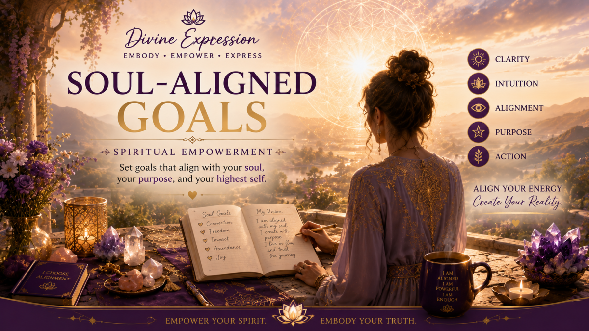 How to Set Soul-Aligned Goals: Spiritual Empowerment Through Purpose and Clarity