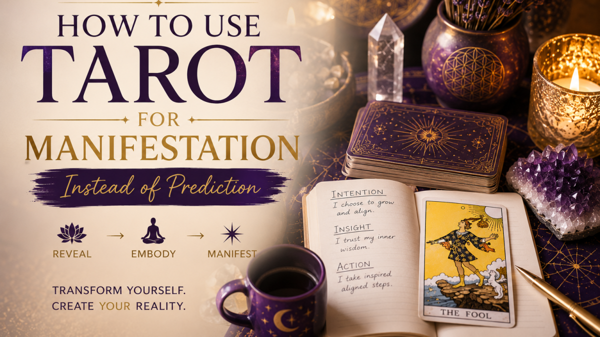 How to Use Tarot for Manifestation (Instead of Prediction)