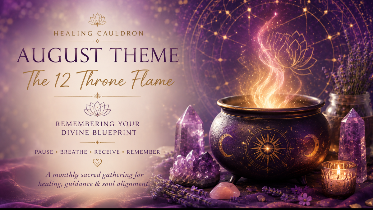 The 12 Flame Thrones: Remembering Your Divine Blueprint