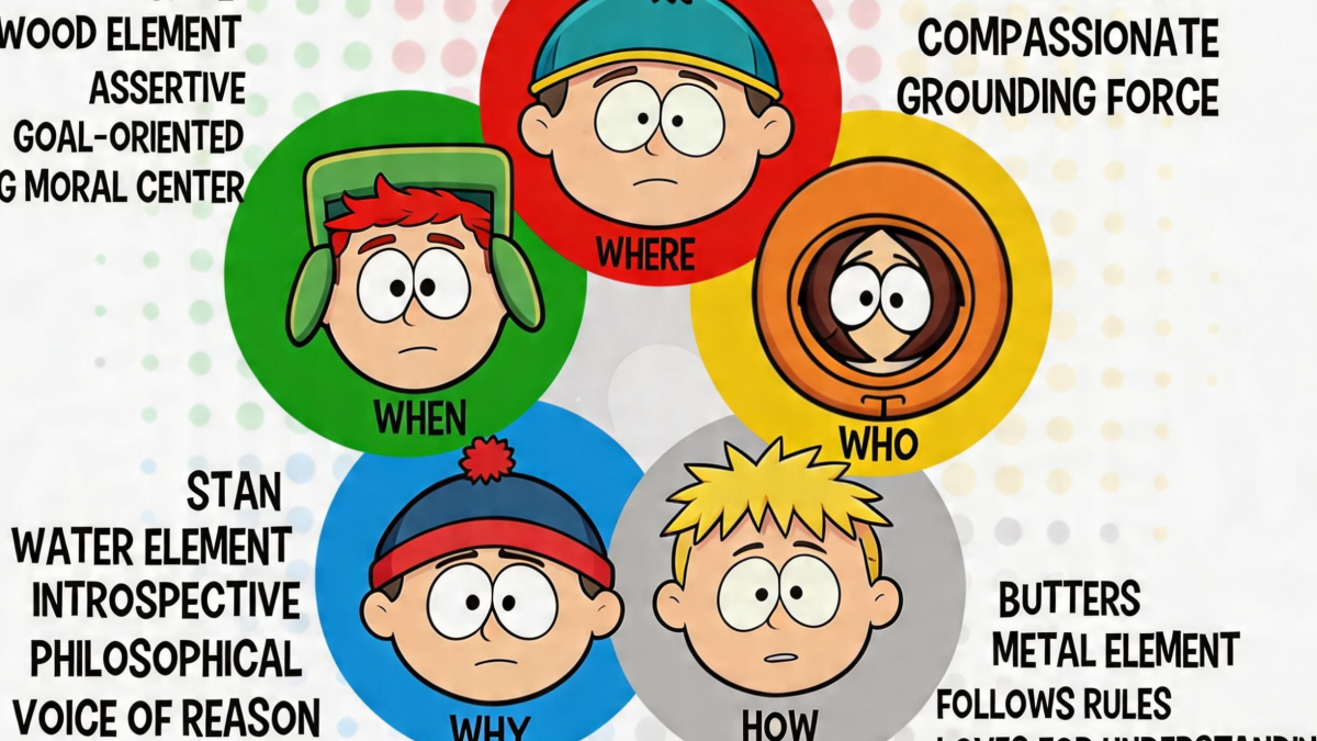 The Five Elements of South Park: Characters Prepare for Job Interviews