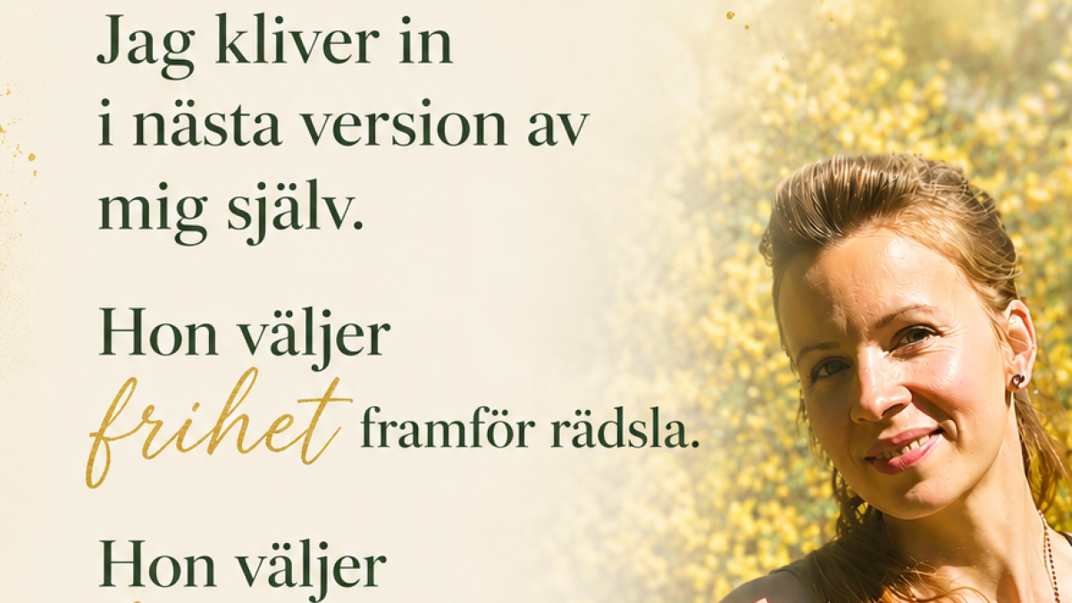 Du behöver inte kontrollera allt