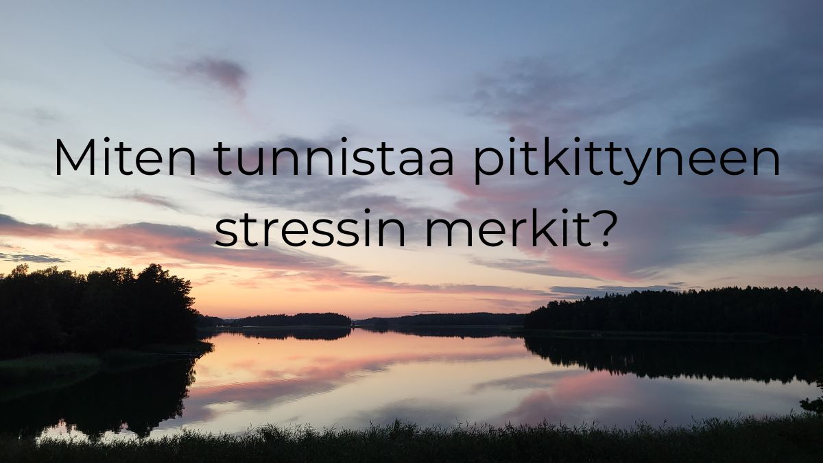 Miten tunnistaa pitkittyneen stressin merkit arjessa?
